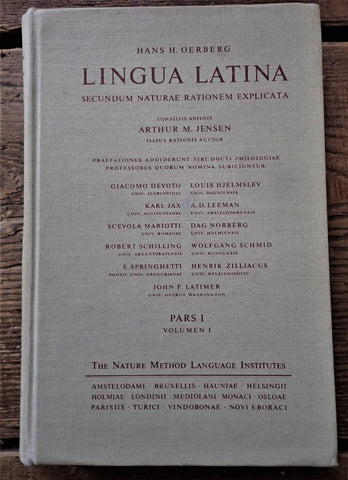 Lingua Latina: Secundum Naturae Rationem Explicata