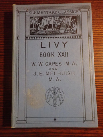 Livy Book XXII (Elementary Classics)