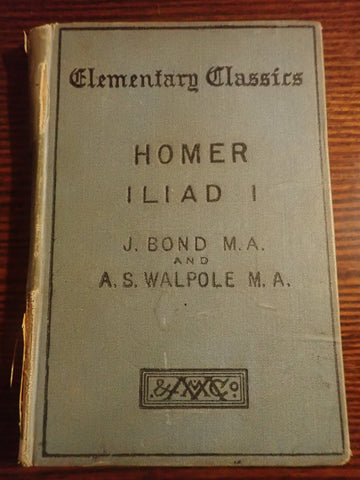 Homer's Iliad Book I (Elementary Classics)
