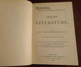 English Literature (Literature Primers)