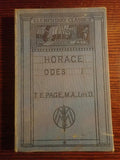 Horace Odes I. Q. Horatii Flacci Carminum Liber I. (Elementary Classics)