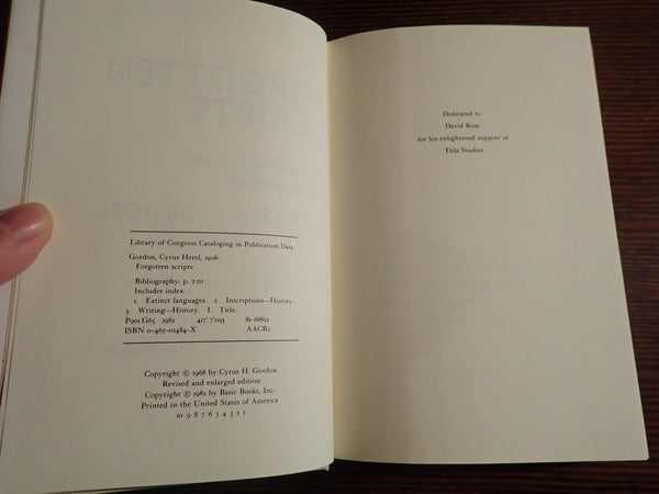 Forgotten Scripts: Their Ongoing Discovery and Decipherment – The ...