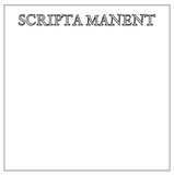 Scripta Manent Sticky Notes