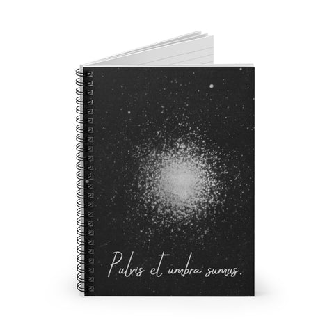 Pulvis et Umbra Sumus Spiral Notebook - Ruled Line